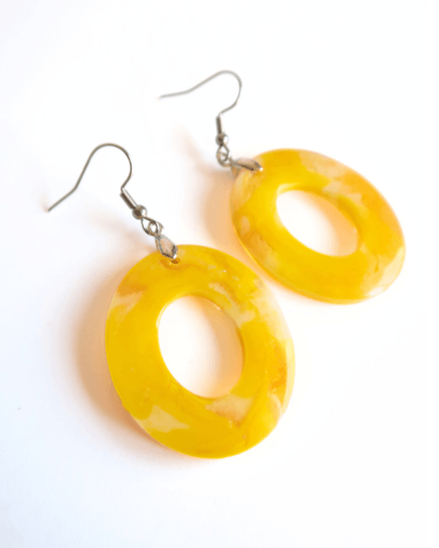 Grandes boucles d'oreilles Lumineuse | BO015