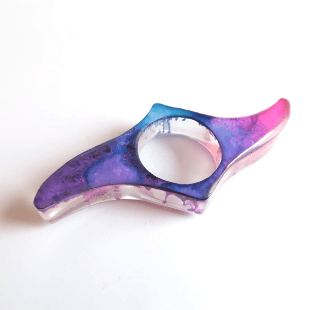 Bague de lecture Violet-Rose-Bleu | BAL01