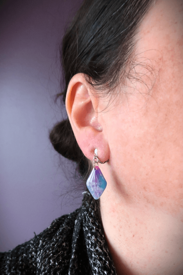 Boucles d'oreilles Clips Supernova | BO005