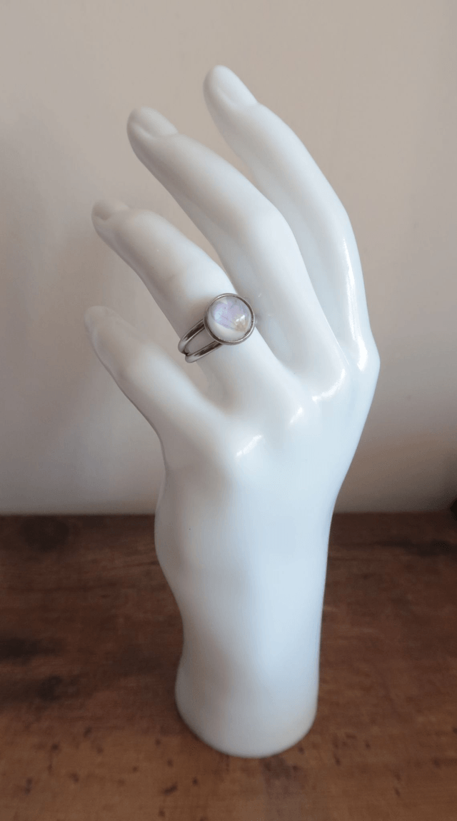 Bague Cœur en fleur | BA022