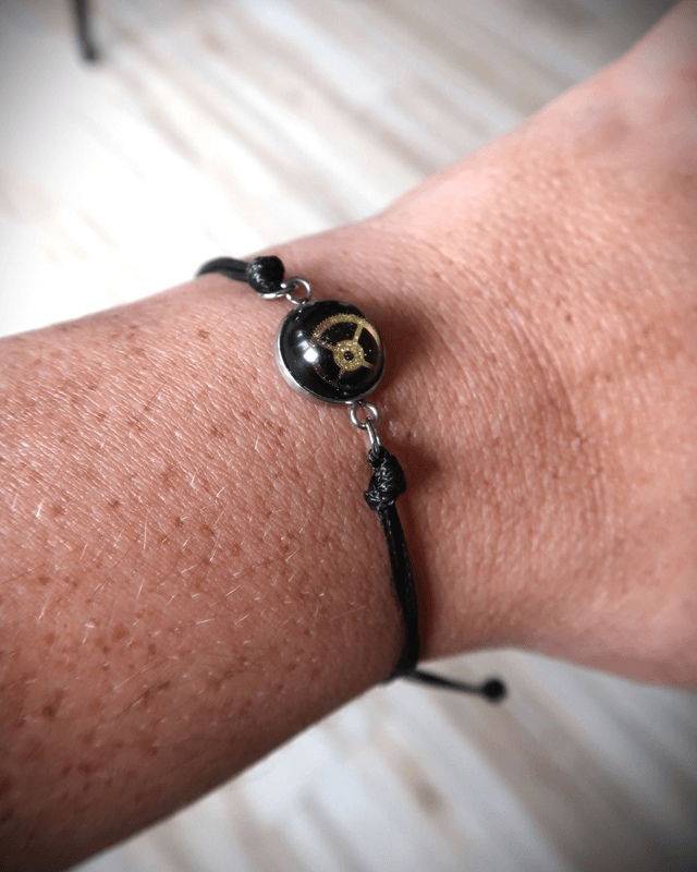 Bracelet cordon Engrenage | BR05