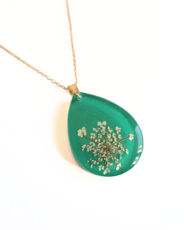 Collier fleuri Sublime | CO07 | Ombelles