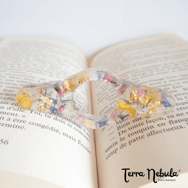 Bague de lecture Fleurie | BAL03