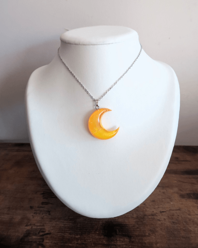 Collier Lune Lumineuse | CO276P | Pétri