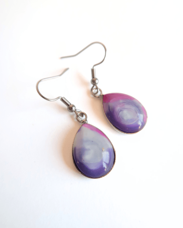Boucles d'oreilles gouttes Supernova | BO026