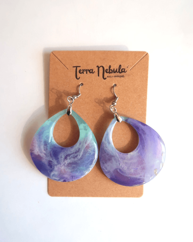 Grandes boucles d'oreilles Muse Stellaire | BO275