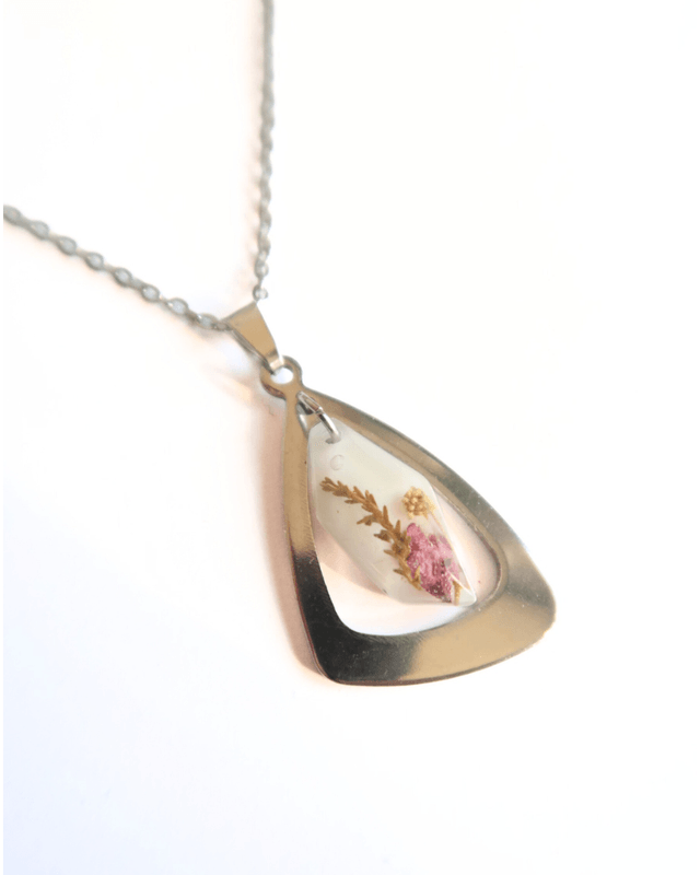 Collier Fleuri L'air du temps | CO022