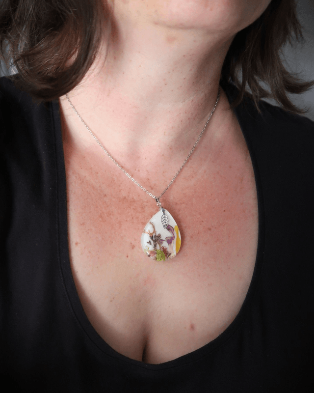 Collier Fleuri Méditation en pleine Nature | CO014
