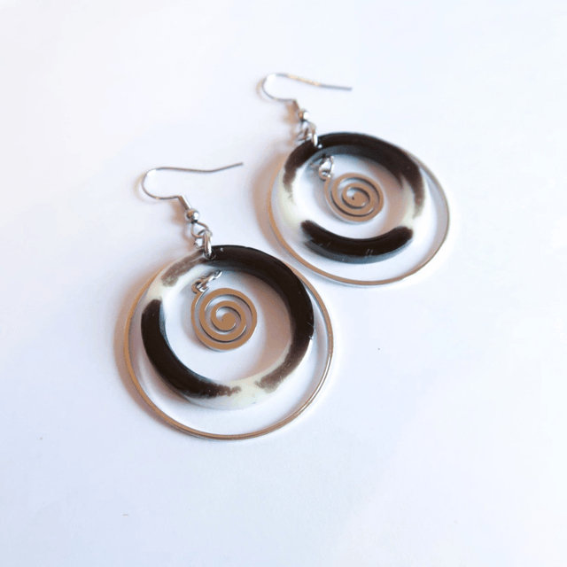 Grandes boucles d'oreilles Hypnos | BO118A
