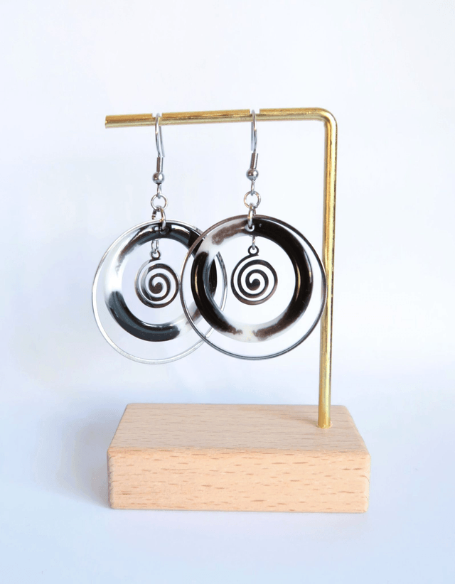 Grandes boucles d'oreilles Hypnos | BO118A